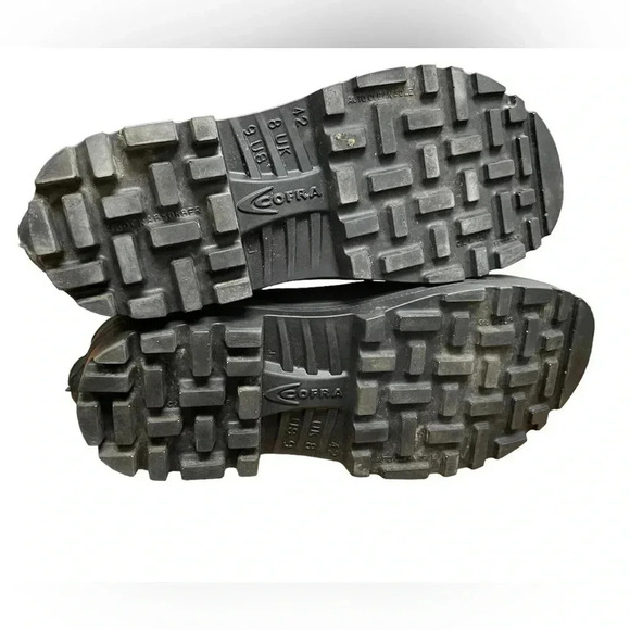 Cofra Waterproof Black Polyurethane Rubber Steel Cap Boots Size  9 - Picture 9 of 9